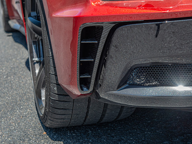 2020+ CHEVROLET CORVETTE C8 Z06 |REAR DIFFUSER SIDE VENT COVER PAIR